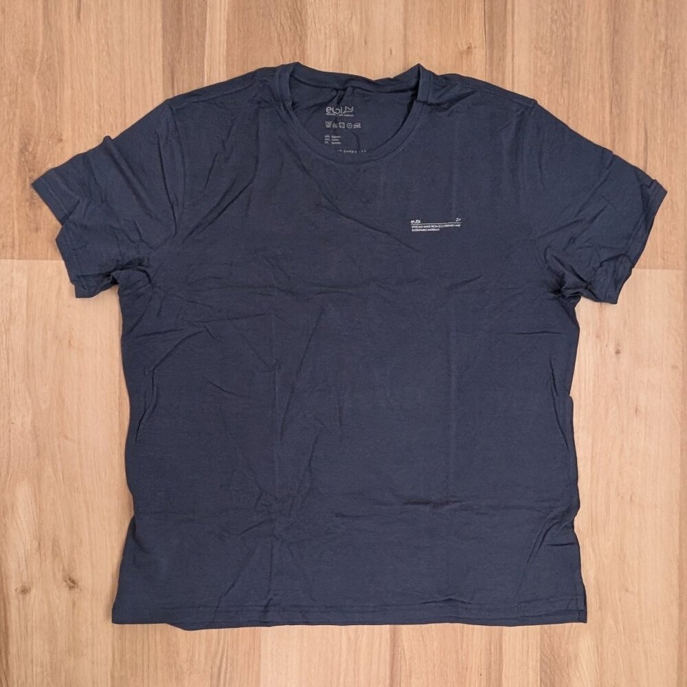 NWT Eubi premier Bamboo Short Sleeve T-Shirt Navy XXL